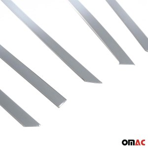 Ford Focus Window Trim - Omac - S.Steel - Gloss Silver - '12-'18